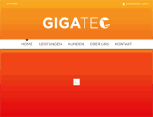 Tablet Screenshot of gigatec.de